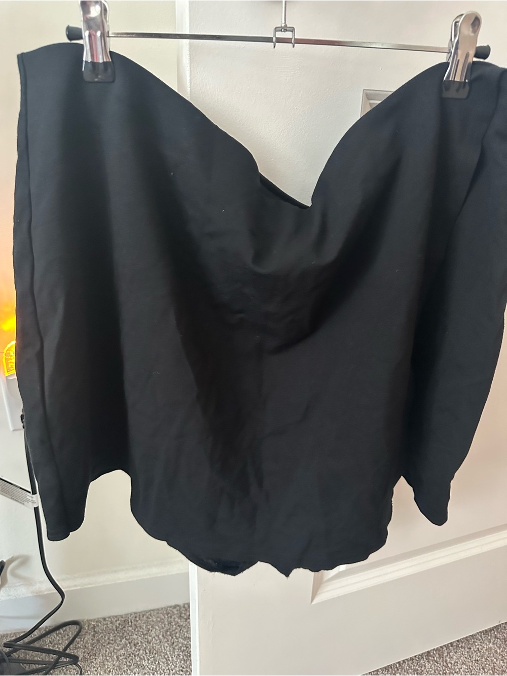 American Eagle Outfitters Black Mini Skort